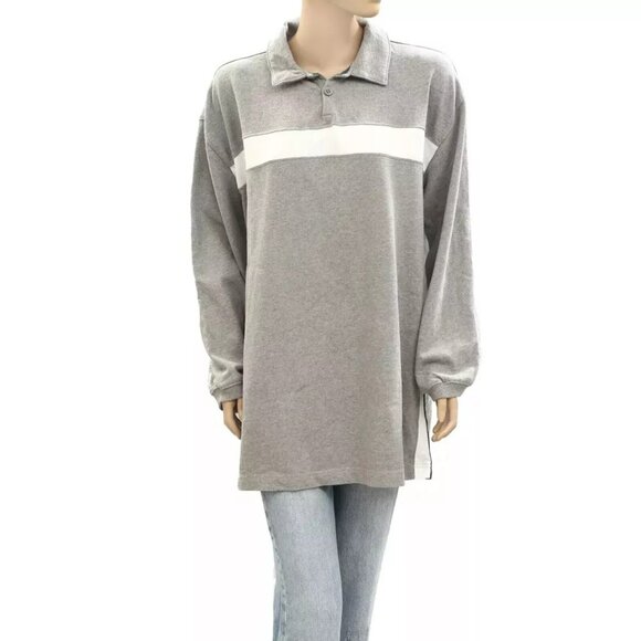 Gola x Anthropologie Team Jersey Mini Dress Floral Graphic Striped XS NWT 276507 - Picture 6 of 12